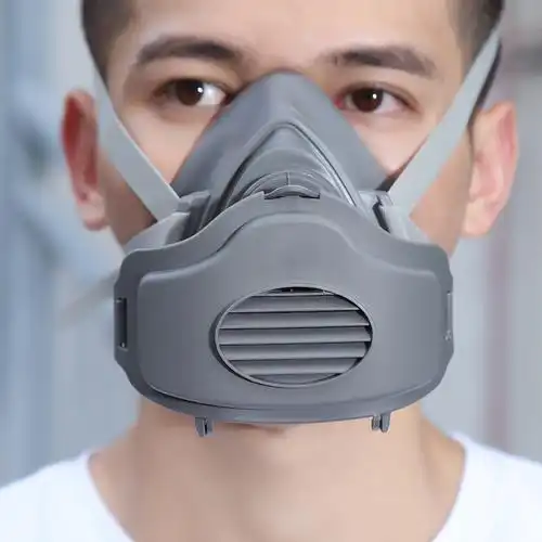 粉尘灰尘防尘面罩罩3200装修防口鼻男女打磨工业喷漆煤矿面具电焊