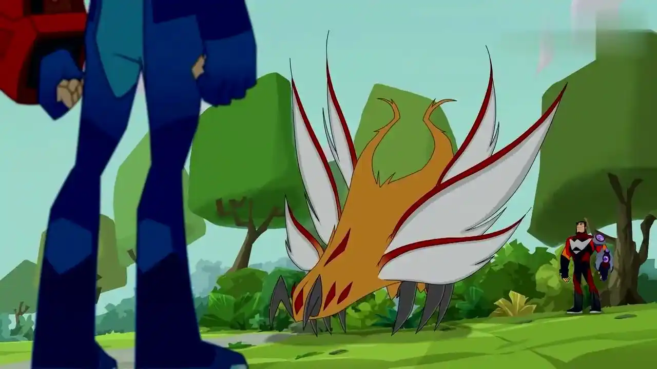 爱动漫:沃飞向镐天发出挑战,镐天召唤出了啸天铠角兽