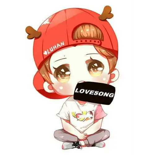 卡通萌图头像鹿晗_头像图片_扣扣乐园