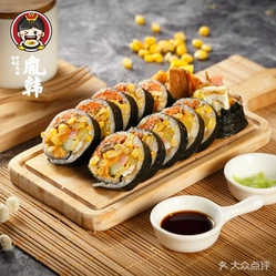 甜玉米肉松紫菜包饭