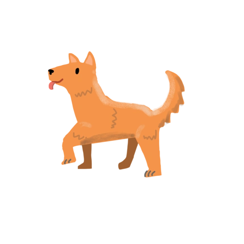 卡通手绘狗狗图片大全