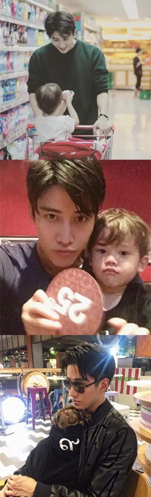 mike:跳舞演戏样样精的泰国最火小生,未婚但有个超可爱的儿子