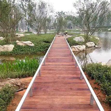 南美菠萝格公园木平台漯河菠萝格广场木平台三门峡景区木平台