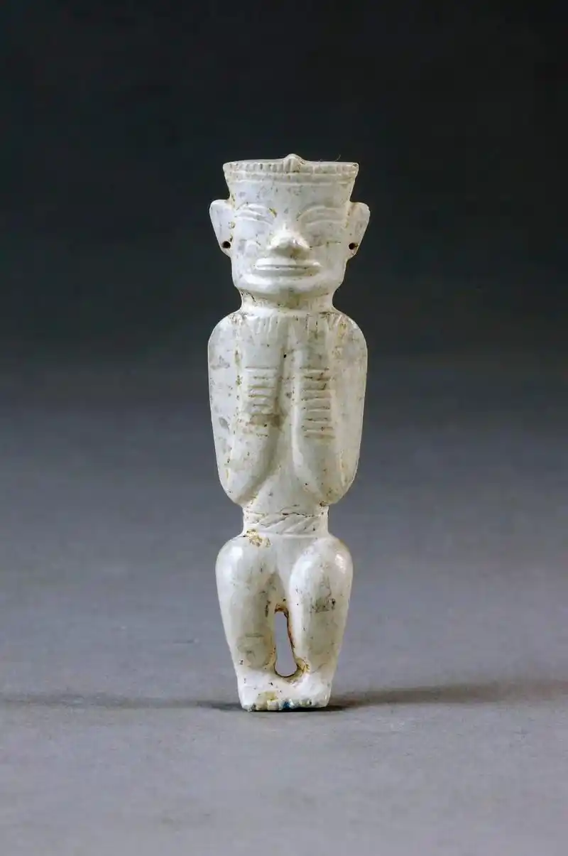 古玉居说玉# 凌家滩文化的玉巫,正在沟通天地灵气,估计要出大招!