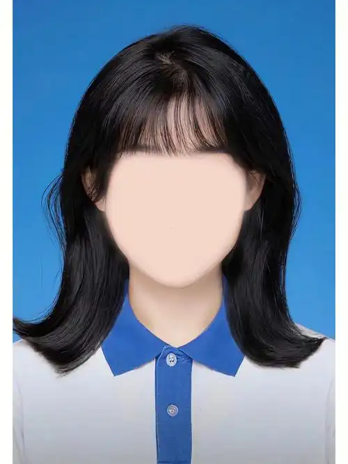 超青春深圳校服证件照模板