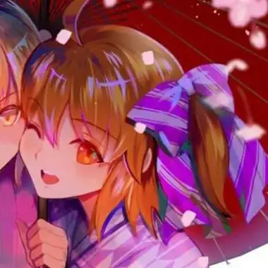 高清一对两张的二次元卡通闺蜜头像图片