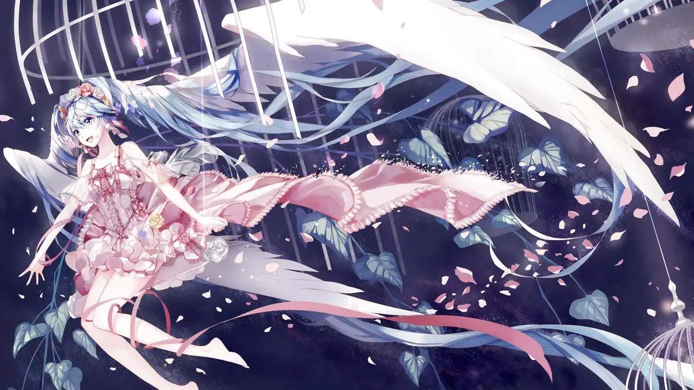 天使初音#二次元美图# #动漫美图