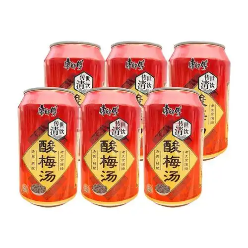 康师傅310ml*6 新老包装 酸梅汤310ml*6罐【图片 价格 品牌 报价】-京