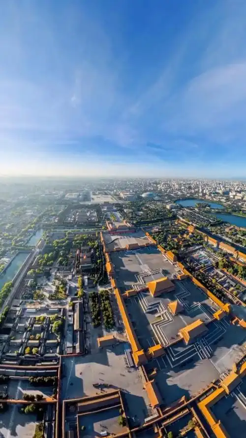 鸟瞰故宫!美哉!壮哉!