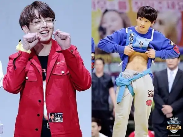 与可爱外表不同! 藏有结实6块腹肌5位韩男偶像