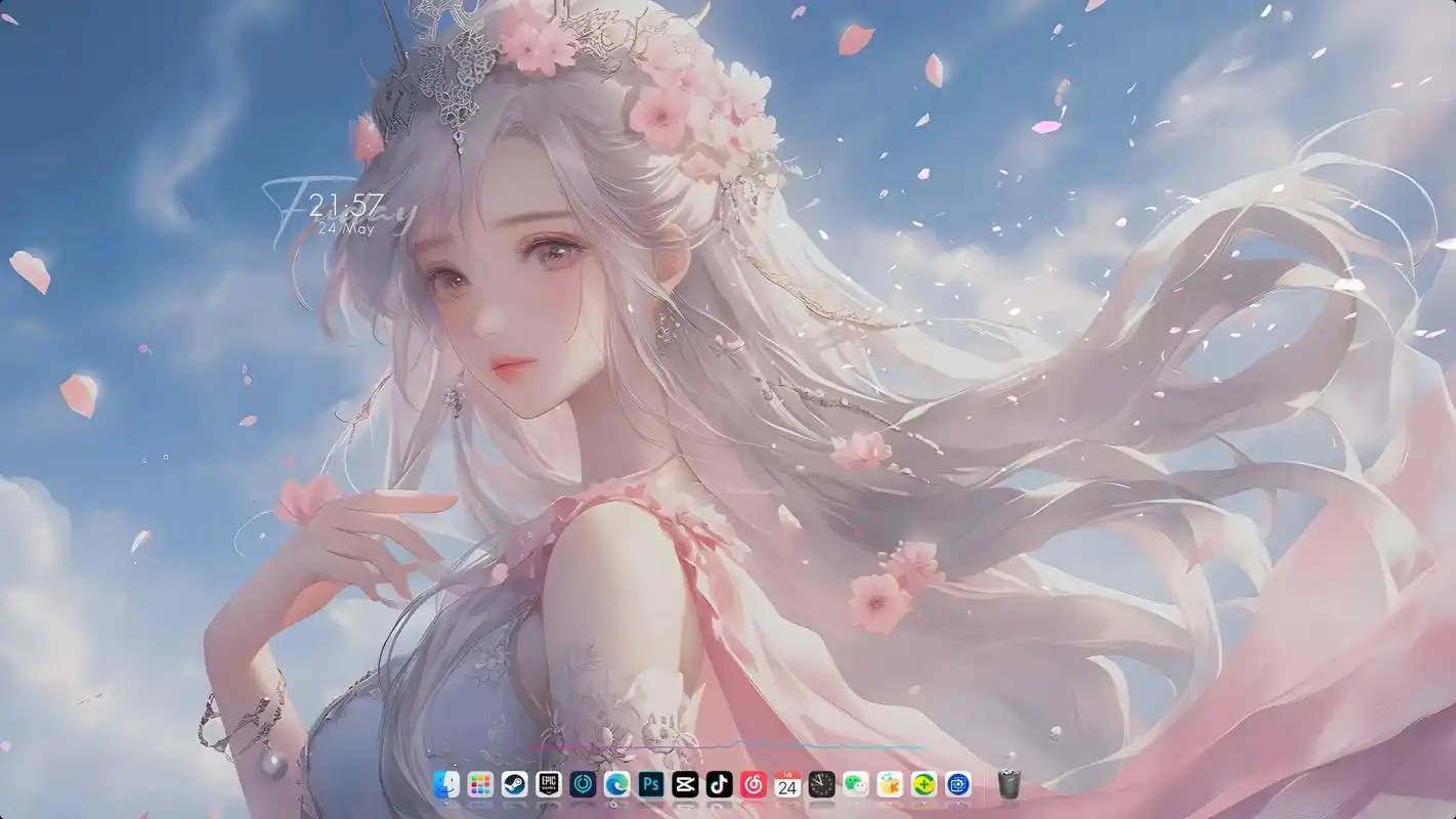 wallpaper #电脑桌面 #电脑壁纸 1.绰有余妍 2