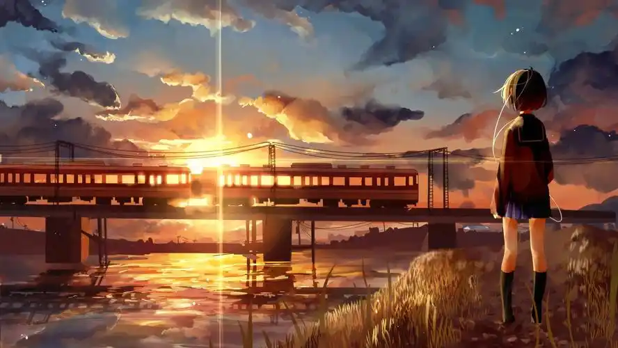 动漫美图,唯美,动漫少女,漫画,卡通,壁纸日系唯美梦幻的动漫少女心