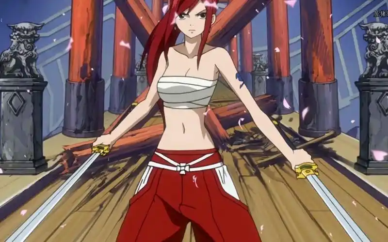 《妖精的尾巴》心之铠甲,妖精女王艾露莎成长经历,不再迷惘!