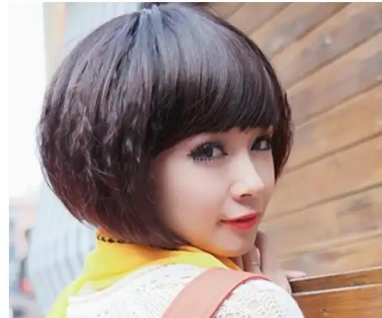 隐形玉米须烫发型图片时尚又清纯玉米须烫发就这样扎