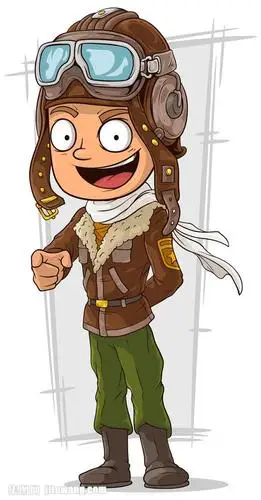 卡通人物设计矢量素材下载(图片id:737790)_-卡通形象-矢量素材_ 集