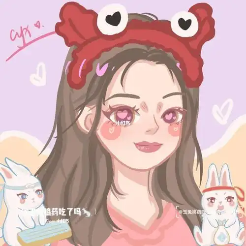 客稿展示超级可爱的百香果姐妹头像约稿