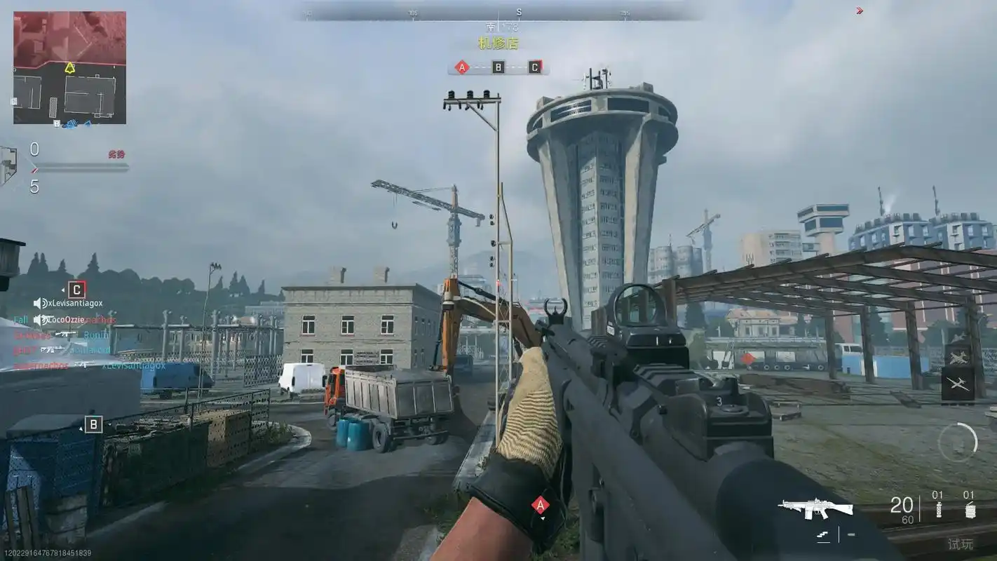 使命召唤19卡正在等待网络页面cod1