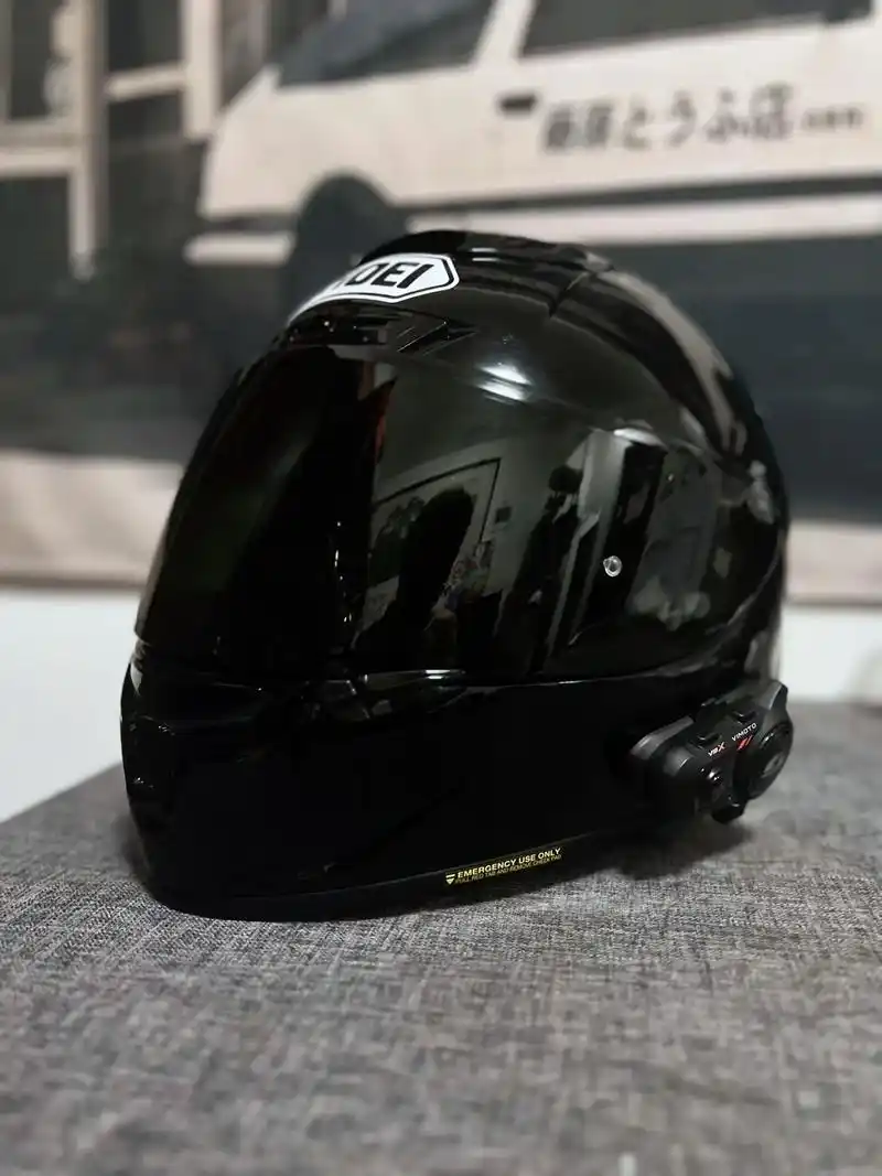 shoei x14 维迈通v9s实拍图.专业摩托车头盔等骑行 - 抖音