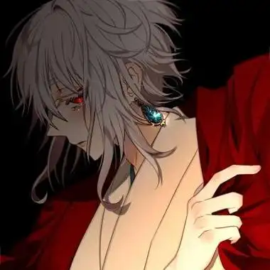 红色系动漫男头男生头像