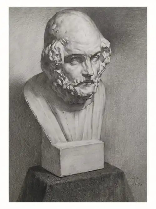 素描石膏像