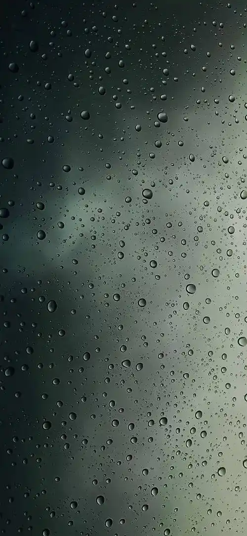 壁纸水滴绿色 壁纸水滴屏 融为一体_水印_尺寸_水滴