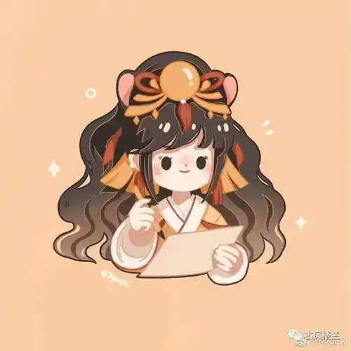 q版古风十二星座头像,可可爱爱,快用起来_内容_楼兰_微信