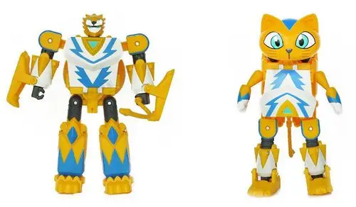 混批/批发 正版 灵动创想益智变形玩具快乐酷宝6寸狮王酷宝 7502