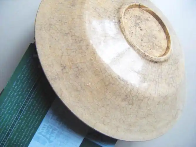 元代哥窑系折腰洗