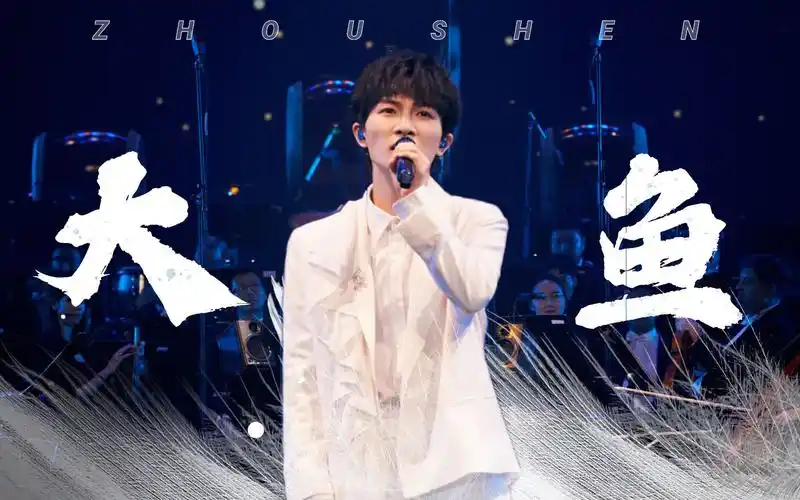 【周深】绝美新版鱼尾巴|《大鱼》高清怼脸focus |2021南山流行音乐节