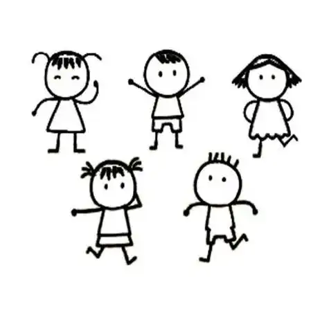 奋斗的小人简笔画 最漂亮的小人,简笔画怎么画