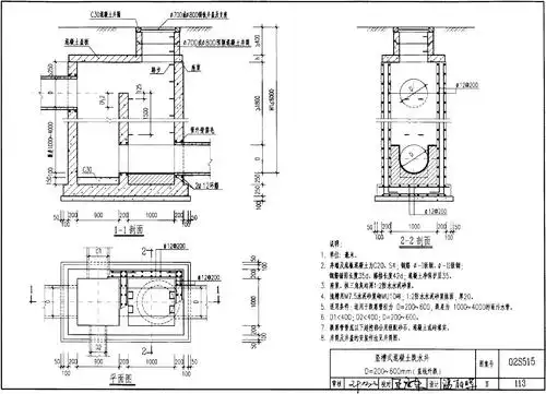 02s515--排水检查井图集