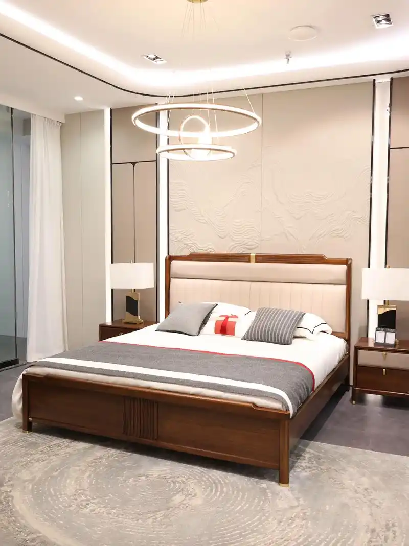 心居名家新中式实木软靠床,全方位的舒适.嘿,朋友们,今天给大 - 抖音