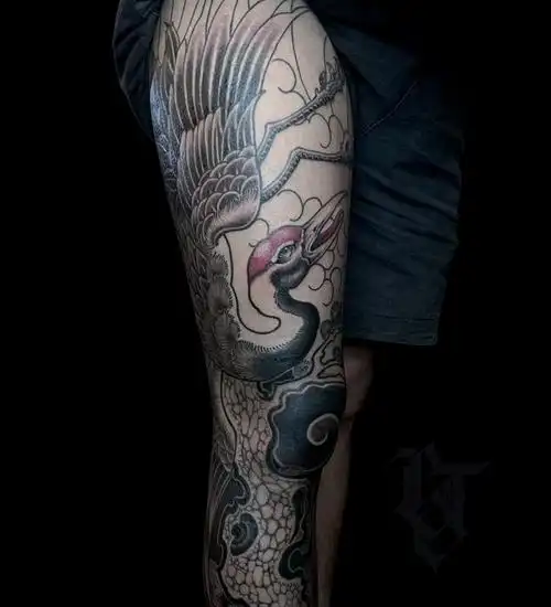 大兄弟还得来个几次才毕业#我的纹身分享  #佛山纹身  #传统  #佛山