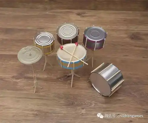 10分钟做出精美手工小爵士鼓