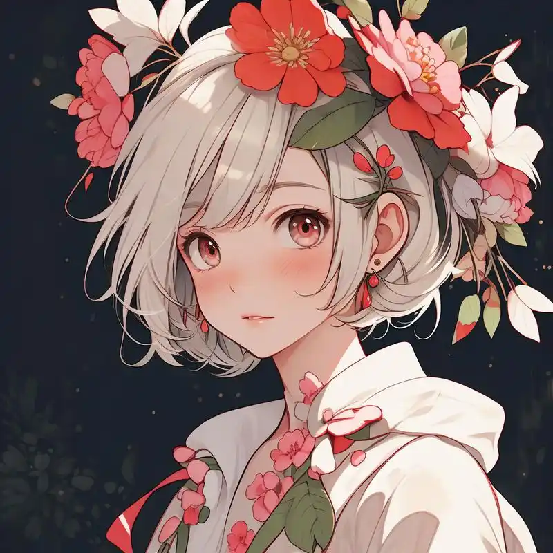 卡通头像女996900呆萌又可爱