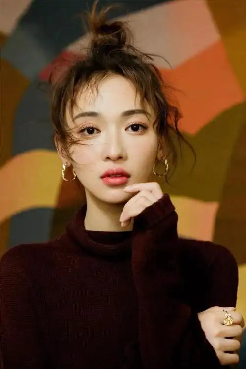 八字羊毛卷刘海烫发2