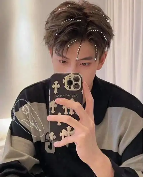 "蝴蝶微分烫".|发型_新浪新闻