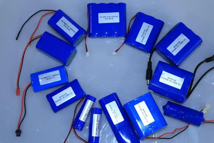 18650锂电池组3.7v7.4v2000mah充电美容仪扫地机柱头灯可定制电池