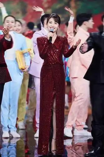 北京台春晚群星齐拜年 刘涛主持唱歌气质优加