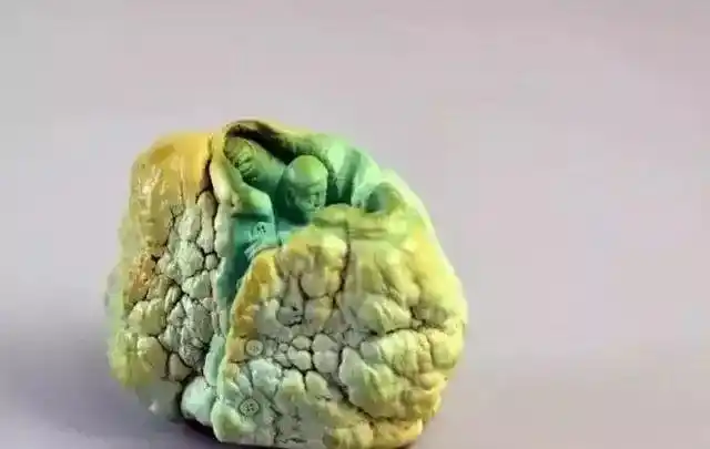 千古绝技,世界上最小翡翠微雕诞生_作品