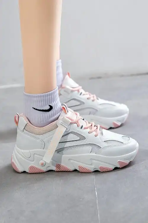 ins网红时尚透气老爹鞋女2020夏季新款韩版学生百搭运动鞋