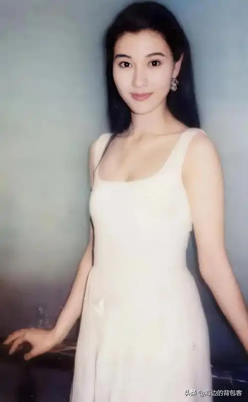 1988年香港小姐冠军李嘉欣罕见老照片高清修复那时的她太美