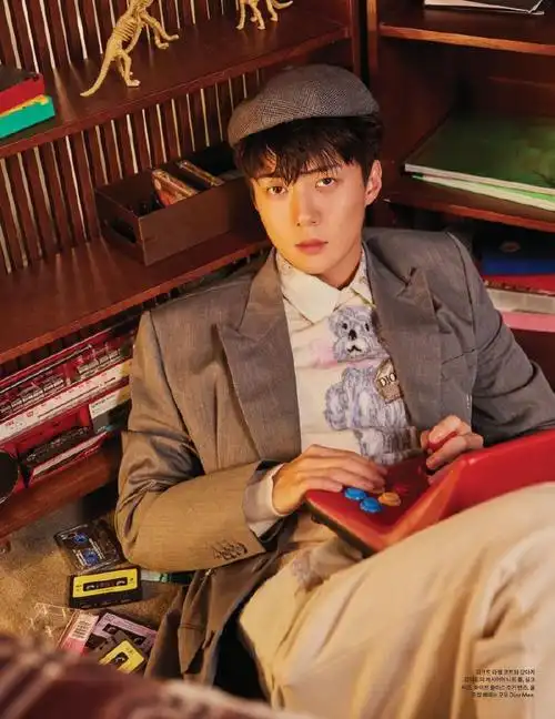 吴世勋韩版elle封面大片