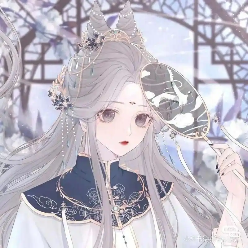 关注我还有很多可爱的古风头像哦!