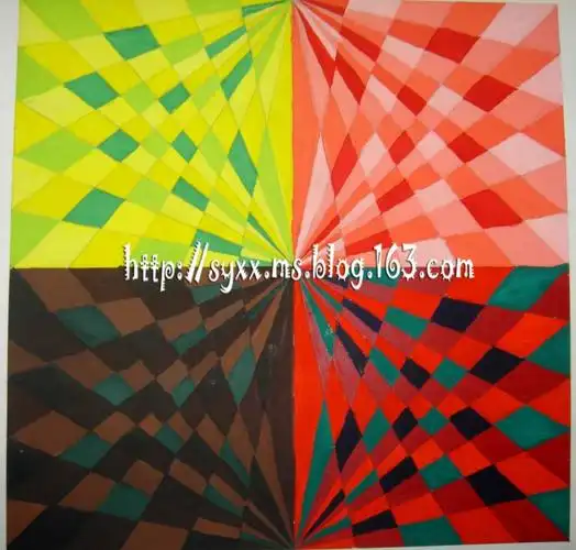 初一 美术课程 酸甜苦辣 用什么颜色代替?