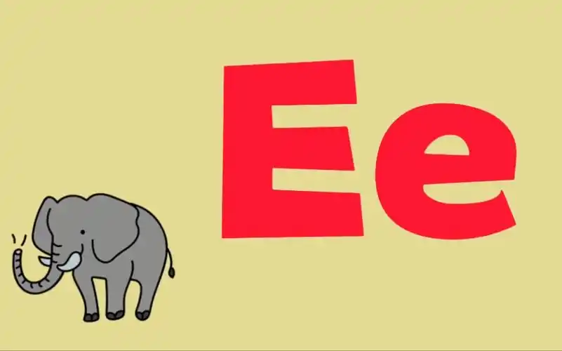 【英文字母】字母ee,跟着视频学习26个英文字母,轻松搞定英文启蒙