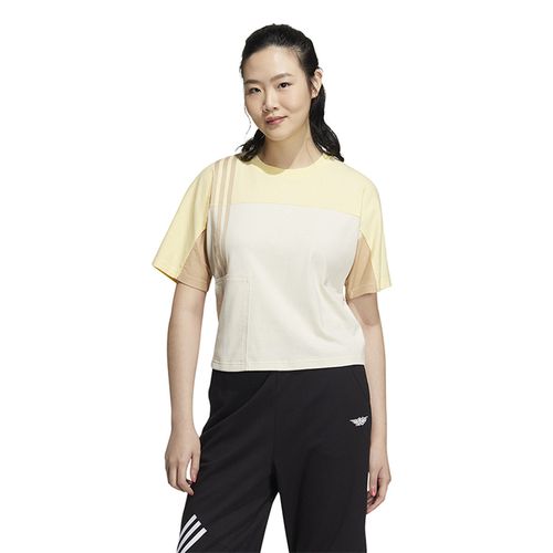 夏季时尚女子针织t恤圆领短袖上衣运动休闲训练女装