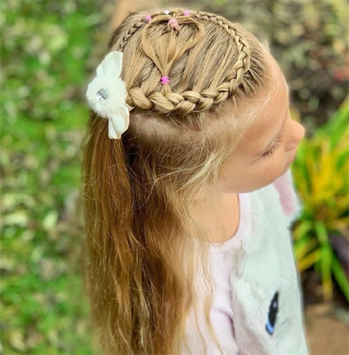 个性小女孩编发 花样儿童编发图_儿童发型 - 美发站