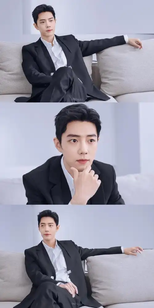 黑西装战总,优雅霸气又性感#肖战石头品牌代言人#|#肖战