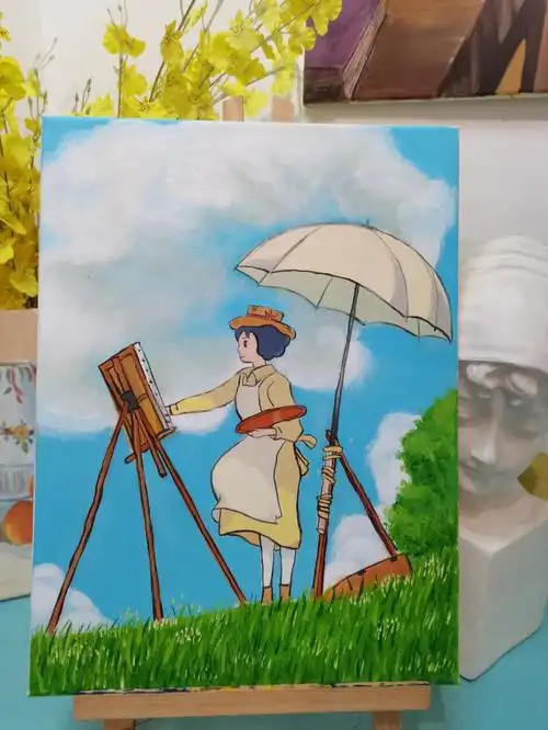 宫崎骏动漫插画